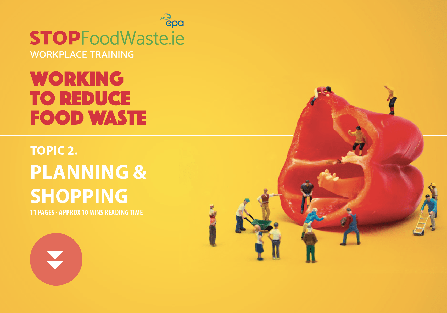 Working to reduce food waste: Planning and shopping